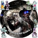 OPŁATEK NA TORT 30CM - ZOMBIE ZOMBI + IMIĘ + GRATIS! 24CM 26CM