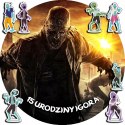 OPŁATEK NA TORT 30CM - ZOMBIE ZOMBI + IMIĘ + GRATIS! 24CM 26CM