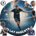 OPŁATEK NA TORT 30CM - PIŁKA NOŻNA MBAPPE + IMIĘ + GRATIS! 24CM 26CM