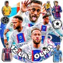 OPŁATEK NA TORT 30CM - PIŁKA NOŻNA NEYMAR + IMIĘ + GRATIS! 24CM 26CM