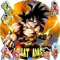 OPŁATEK NA TORT 30CM - DRAGON BALL ANIME + IMIĘ + GRATIS! 24CM 26CM