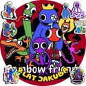 OPŁATEK NA TORT 30CM - RAINBOW FRIENDS + IMIĘ + GRATIS! 24CM 26CM
