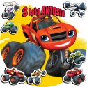 OPŁATEK NA TORT 30CM - BLAZE TRUCK + IMIĘ + GRATIS! 24CM 26CM