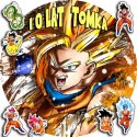 OPŁATEK NA TORT 30CM - DRAGON BALL ANIME + IMIĘ + GRATIS! 24CM 26CM