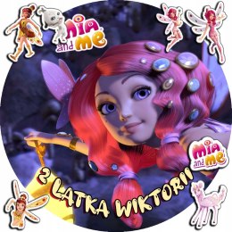 OPŁATEK NA TORT 30CM - MIA I JA AND ME BAJKA + IMIĘ + GRATIS! 24CM 26CM