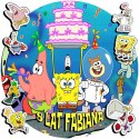 OPŁATEK NA TORT 30CM - SPONGEBOB BAJKA + IMIĘ + GRATIS! 24CM 26CM