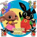 OPŁATEK NA TORT 30CM - KRÓLIK BING KRÓLICZEK + IMIĘ + GRATIS! 24CM 26CM
