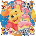 OPŁATEK NA TORT 30CM - KUBUŚ PUCHATEK + IMIĘ + GRATIS! 24CM 26CM