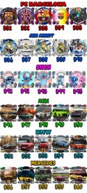 OPŁATEK NA TORT 20CM - POWER GIRLS ATOMÓ.WKI + IMIĘ + GRATIS! 15CM 18CM