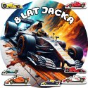 OPŁATEK NA TORT 20CM - F1 FORMUŁA 1 WYŚCIGÓWKI + IMIĘ + GRATIS! 15CM 18CM