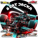 OPŁATEK NA TORT 20CM - F1 FORMUŁA 1 WYŚCIGÓWKI + IMIĘ + GRATIS! 15CM 18CM