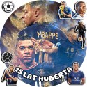 OPŁATEK NA TORT 20CM - PIŁKA NOŻNA MBAPPE KYLIAN + IMIĘ + GRATIS! 15CM 18CM