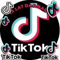 OPŁATEK NA TORT 20CM - TIKK-TOKK SOCIAL MEDIA + IMIĘ + GRATIS! 15CM 18CM