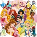 OPŁATEK NA TORT 20CM - KSIĘŻNICZKI DISNEY + IMIĘ + GRATIS! 15CM 18CM