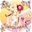 OPŁATEK NA TORT 20CM - MIA I JA AND ME BAJKA + IMIĘ + GRATIS! 15CM 18CM