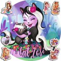 OPŁATEK NA TORT 20CM - ENCHANTIMALS + IMIĘ + GRATIS! 15CM 18CM