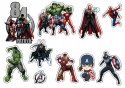 OPŁATEK ZESTAW NA URODZINY AVENGERS MARVEL + IMIĘ
