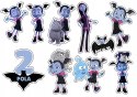 OPŁATEK ZESTAW URODZINY BAJKA VAMPIRINA + IMIĘ