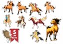 OPŁATEK ZESTAW URODZINY KONIE MUSTANG SPIRIT +IMIĘ