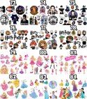 TATUAŻE ZMYWALNE DLA DZIECI Barbie WIELE WZORÓW