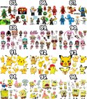 TATUAŻE ZMYWALNE DLA DZIECI POKEMON WIELE WZORÓW